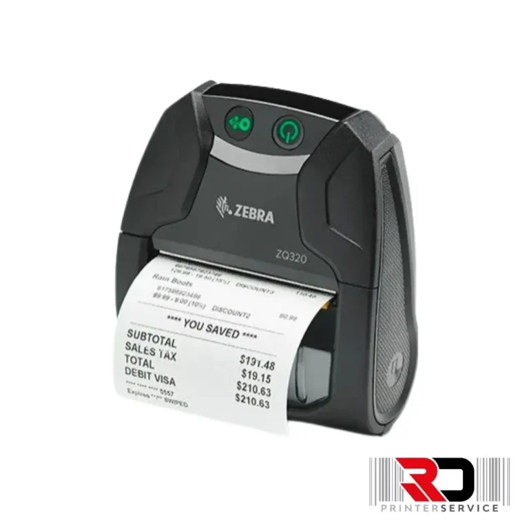 Impresora portátil Zebra ZQ320