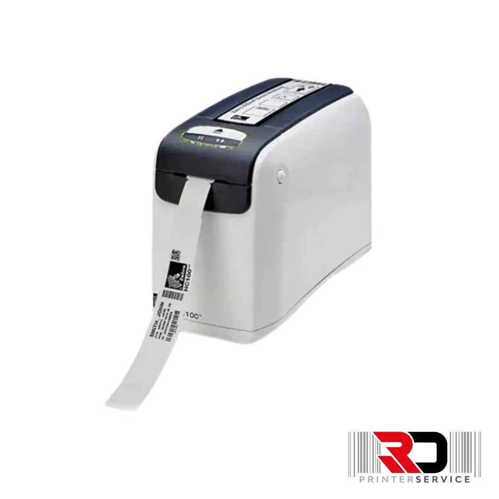 Impresora de pulseras Zebra HC100 Impresora de pulseras Zebra HC100